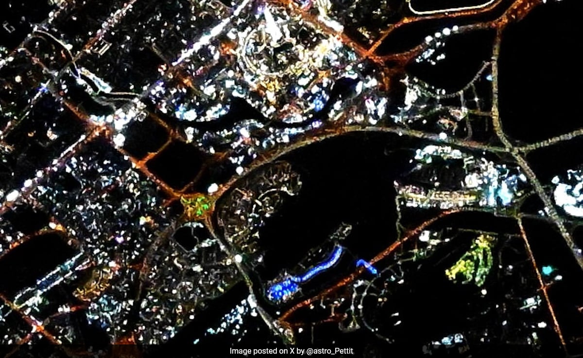 NASA Astronaut Shares Magical Picture Of Burj Khalifa From Space