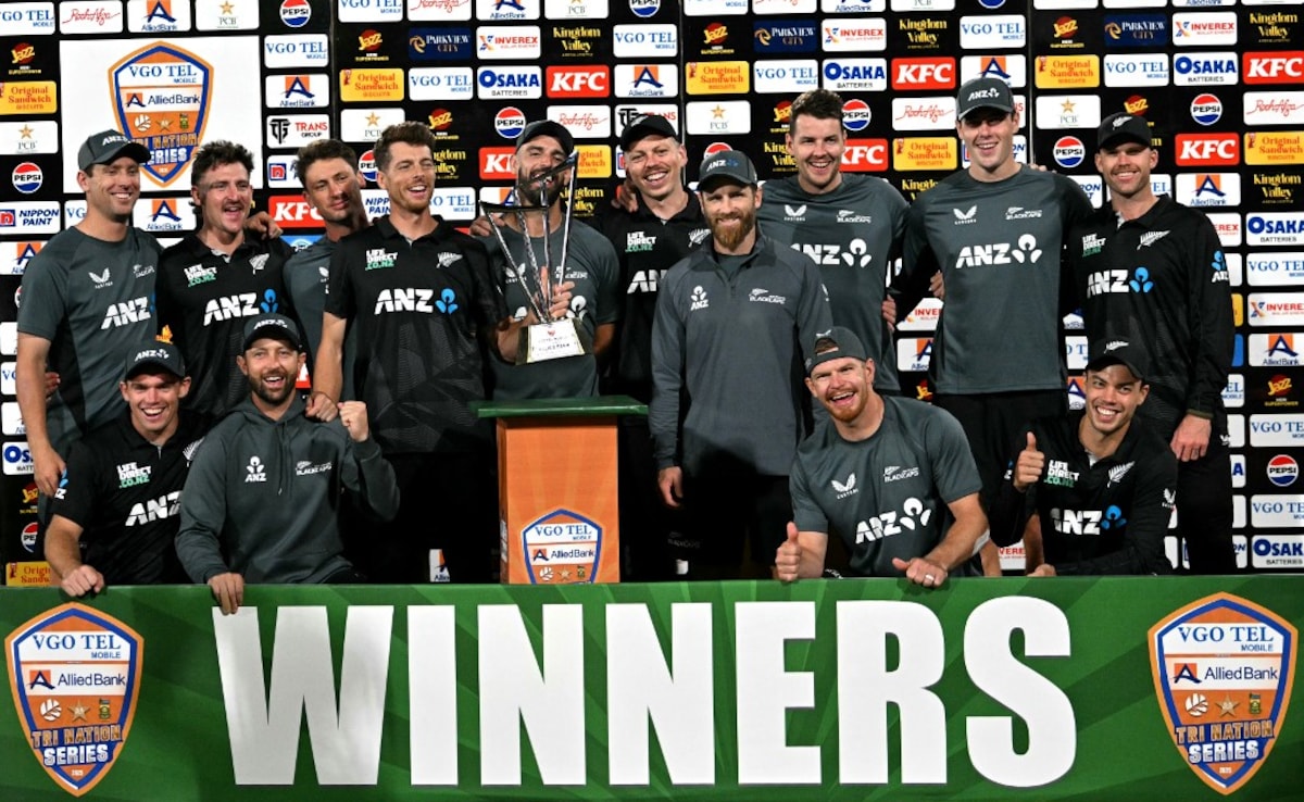 New Zealand Climb To Fourth Spot In ICC ODI Rankings After Tri-Series Win. Pakistan Drop Down To...