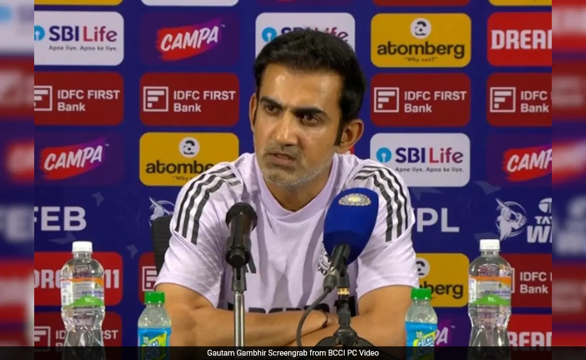 On Axar Patel Batting Ahead Of KL Rahul vs England, Gautam Gambhir's Honest "Impact" Verdict