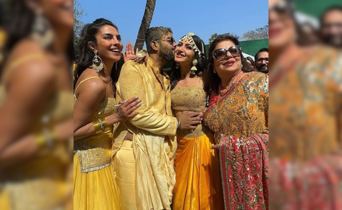 Priyanka Chopra's Fam-Jam Pics From Brother Siddharth's Haldi Ceremony