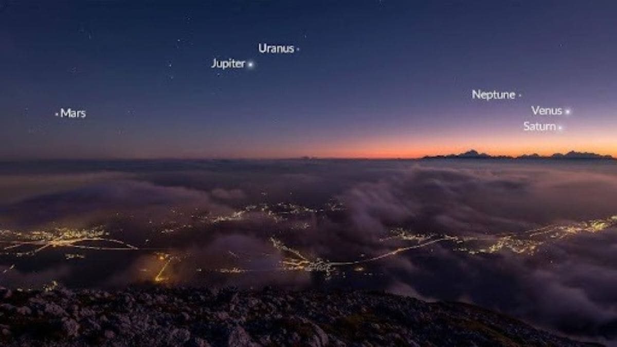 Rare Seven-Planet Alignment 2025: How to Watch in India, Best Viewing Tips