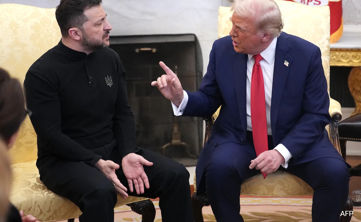 Read Full Fiery White House Exchange Between Trump, JD Vance And Zelensky