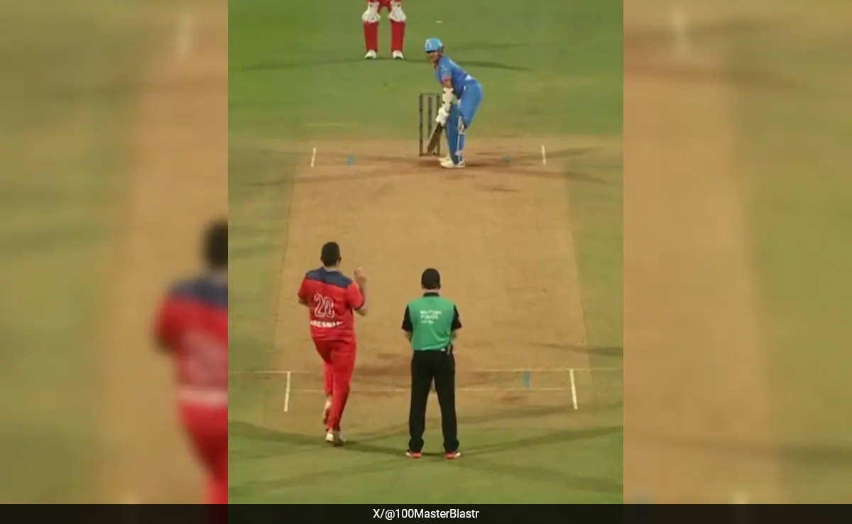 Sachin Tendulkar Rolls Back The Years With Vintage Stroke-Play. Internet In Awe - Watch