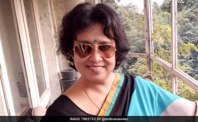 Taslima Nasreen After Arson Attack On Mujibur Rahman’s Dhaka Home