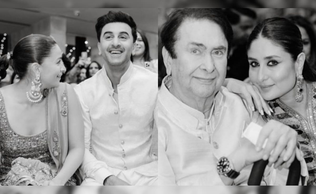 The One Where Alia Bhatt Can't Take Her Eyes Off Husband Ranbir Kapoor. Bonus- Kareena's Pic With Dad Randhir Kapoor