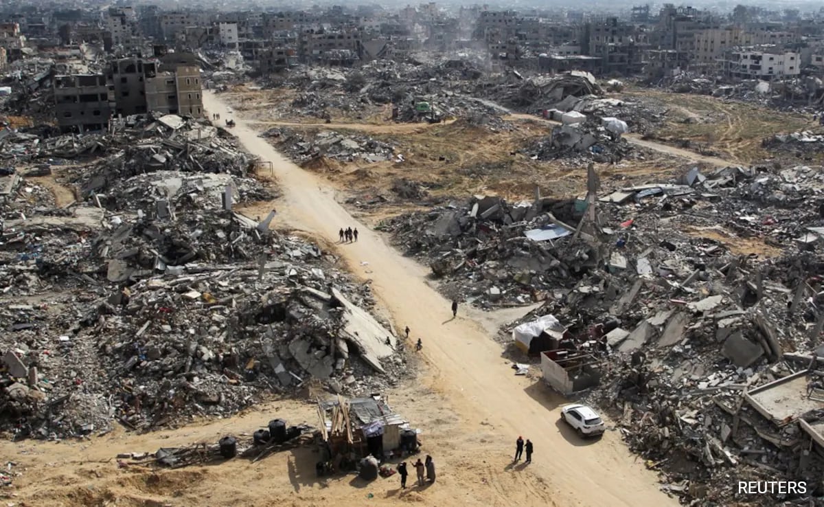 Trump's Bid To Take Over Gaza, Resettle Its People "Very Surprising": UN