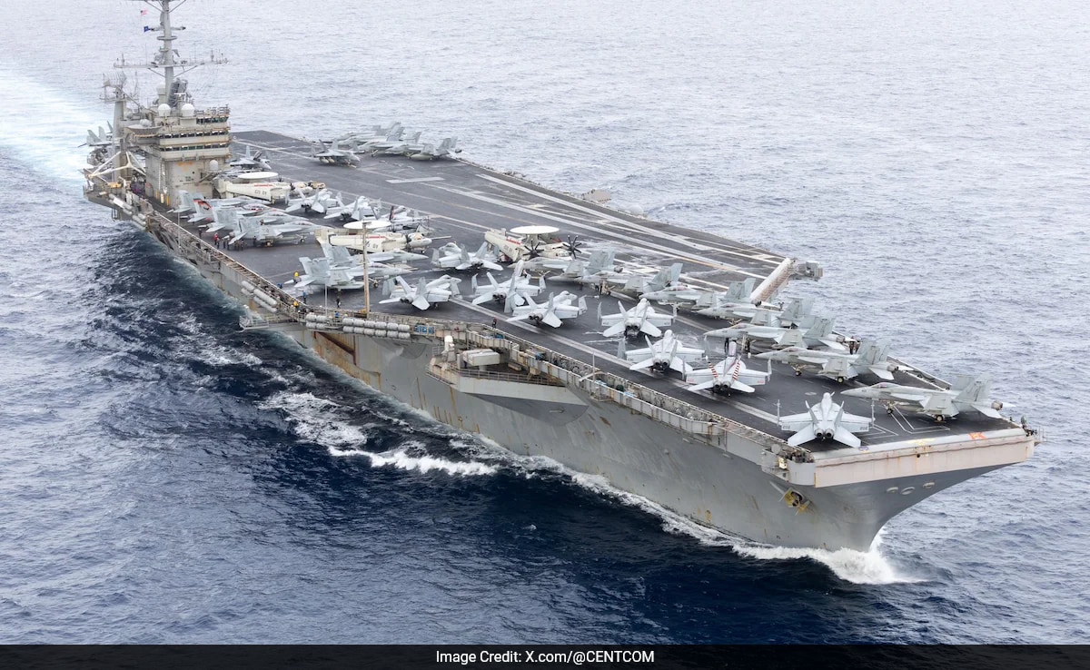 US Aircraft Carrier Harry S Truman Collides With Merchant Ship In Mediterranean