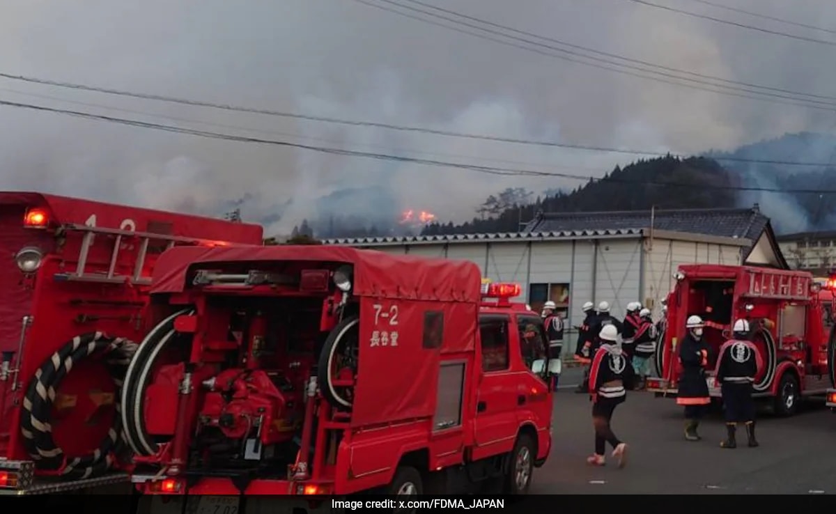 1 Dead, Thousands Evacuated After Japan's Biggest Wildfire In Over 30 Years