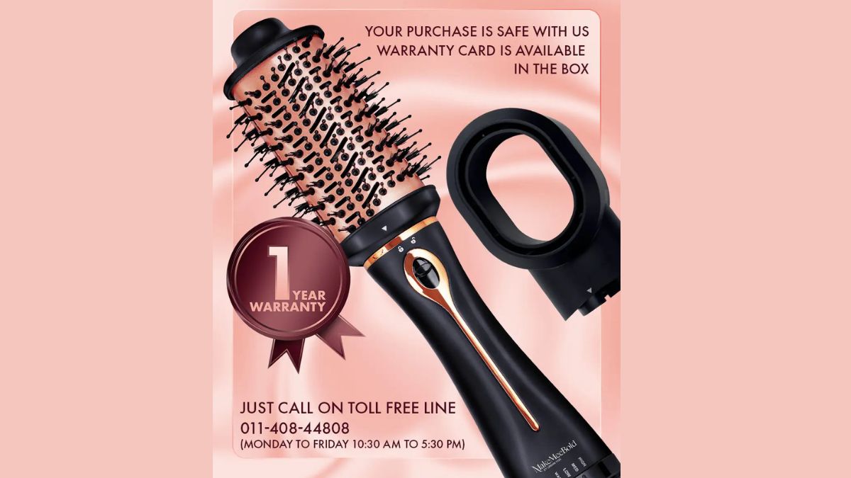 Uebanyog Hair  1 URBANYOG MakeMeeBold 3-in-1 Hot Air Brush