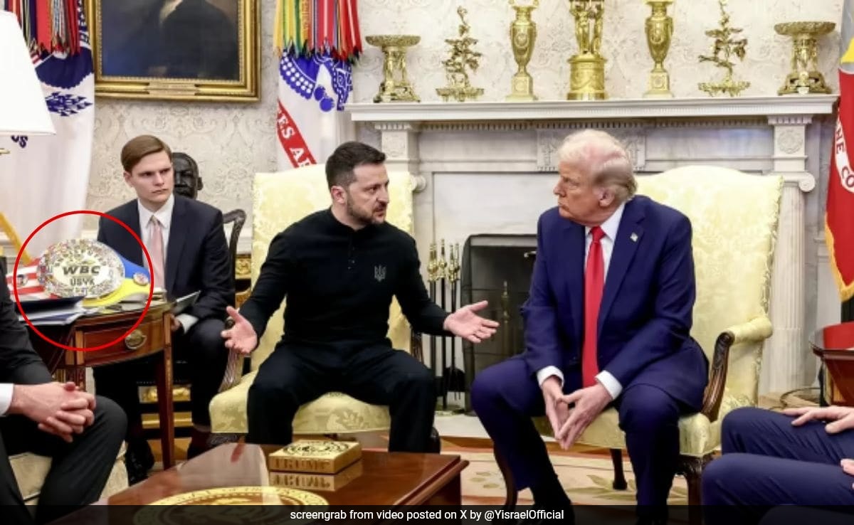 Trump-Zelensky Clash Featured This UFC Belt Won By An Ukrainian