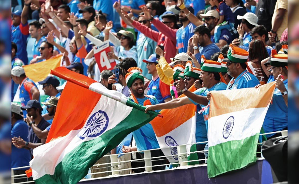 Team India Fans Show Strong Support Ahead Of Semi-Final Clash Against Australia