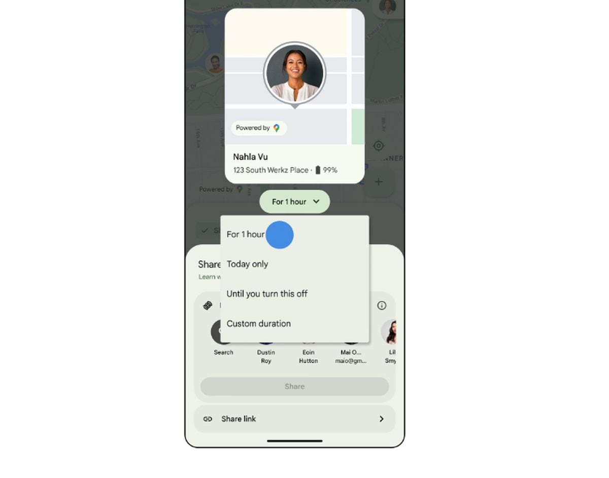 location sharing google location sharing