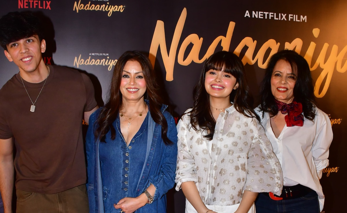 Mahima Chaudhry Makes Rare Appearance With Daughter Ariana At Nadaaniyan Screening