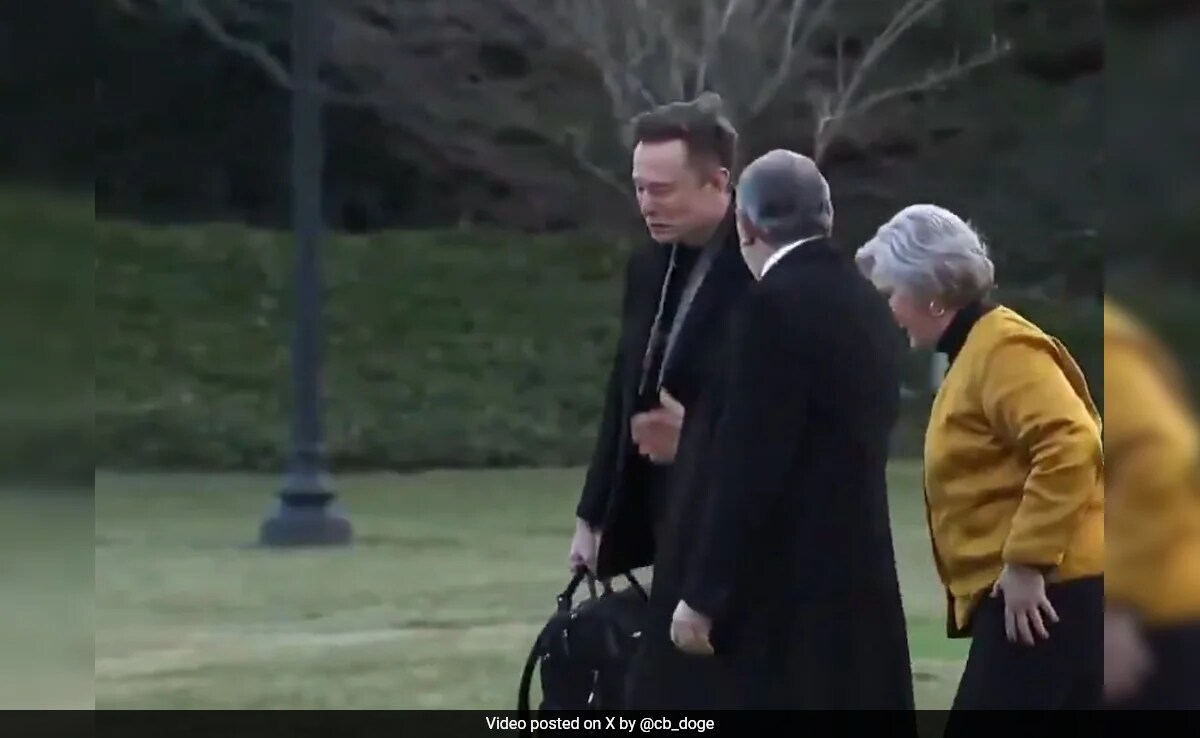 Elon Musk Carries Susie Wiles' Bag In Viral Video, Calls Himself "Big Fan"
