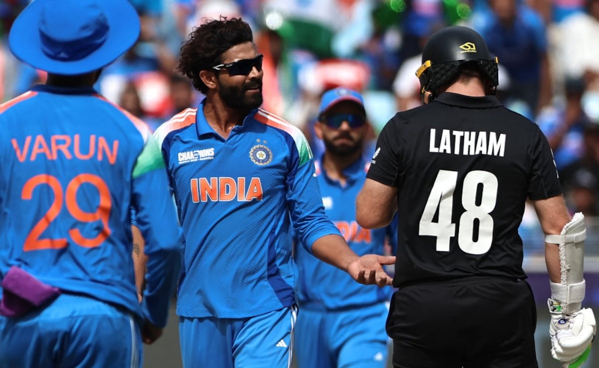 India vs New Zealand Champions Trophy 2025 1st Innings Highlights: Kuldeep Yadav, Varun Chakravarthy Star With Ball