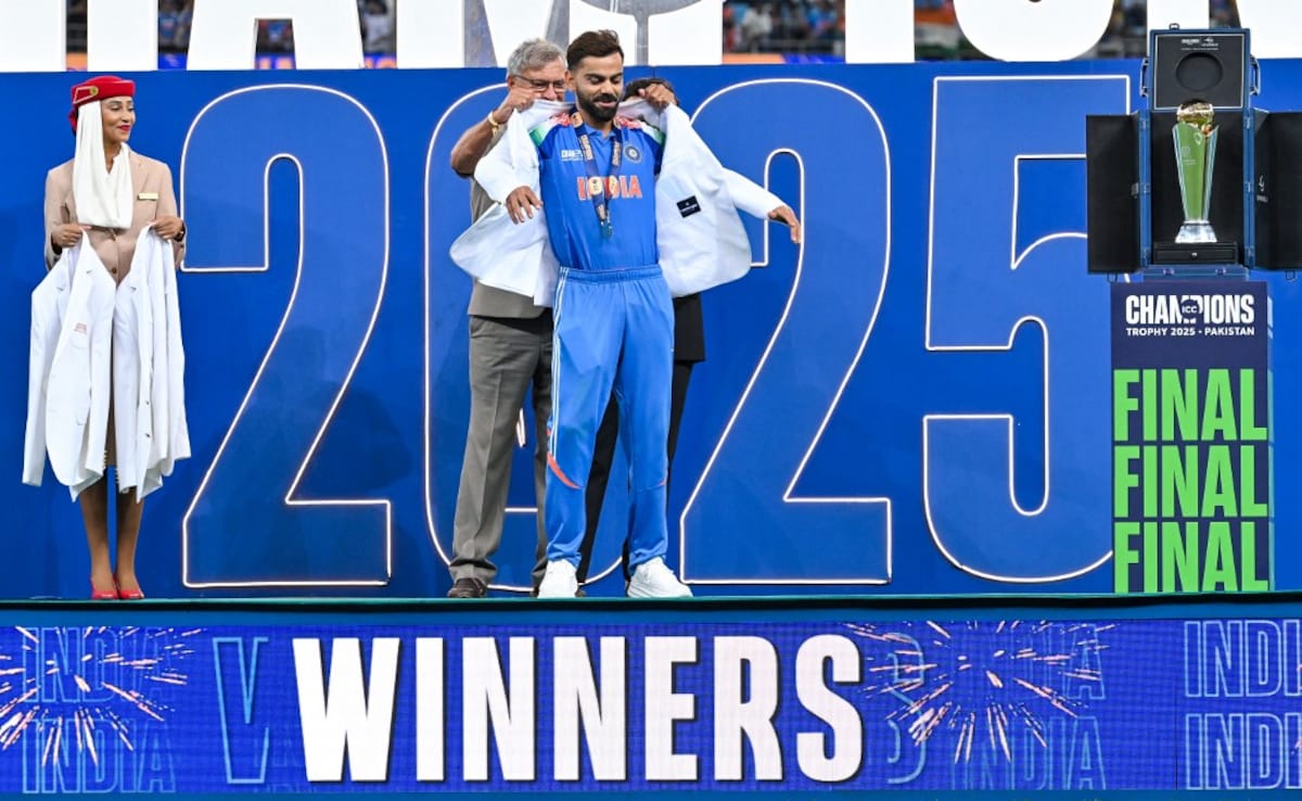 "There Were Moments In The Past...": Virat Kohli's Candid Revelation After Champions Trophy Success