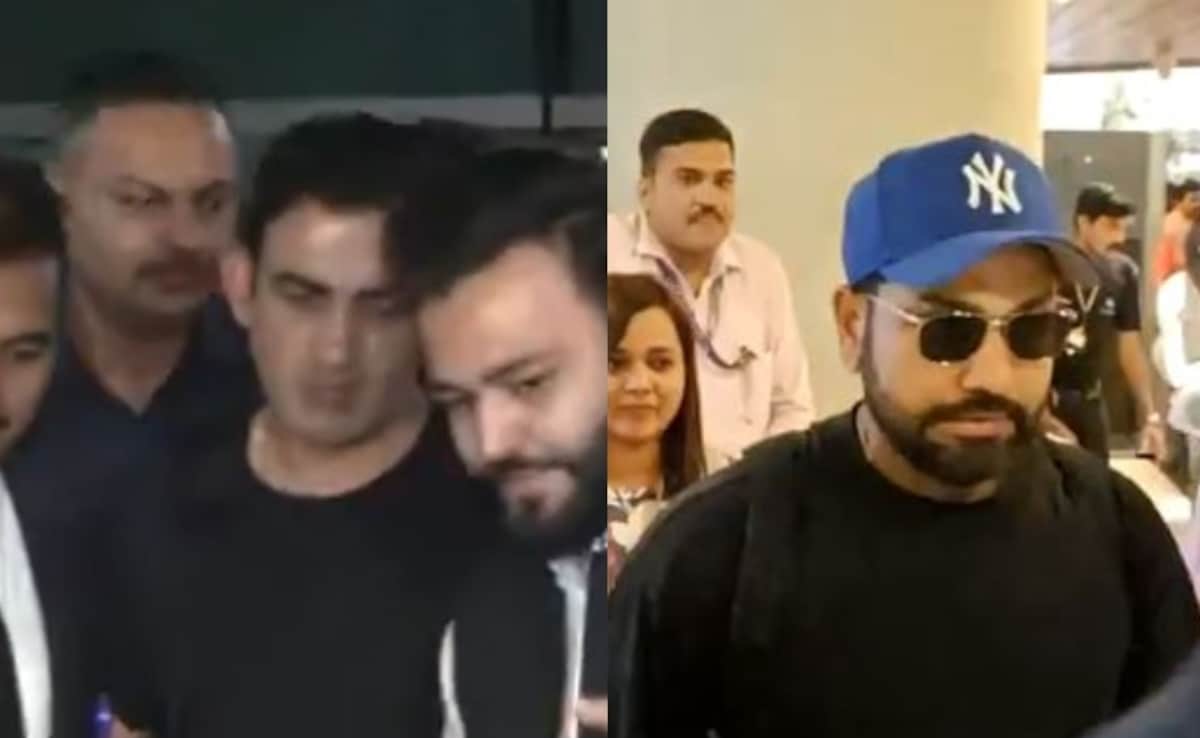 Gautam Gambhir Reaches Delhi, Rohit Sharma Lands In Mumbai After Champions Trophy Triumph