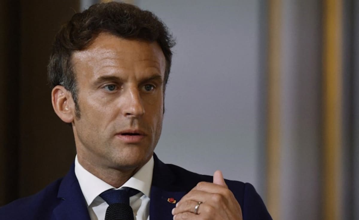 Macron Urges Allies To Plan "Credible Security Guarantees" For Ukraine
