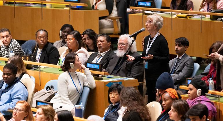 ‘Furious kickback against equality’ must end, UN chief tells women activists as conference adopts landmark declaration