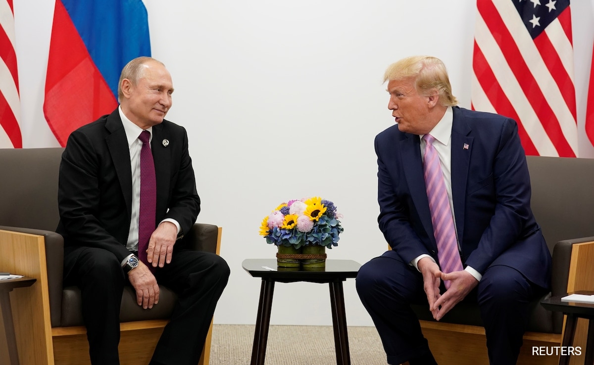 Trump "Strongly" Requests Putin To Spare Lives Of Ukrainian Soldiers