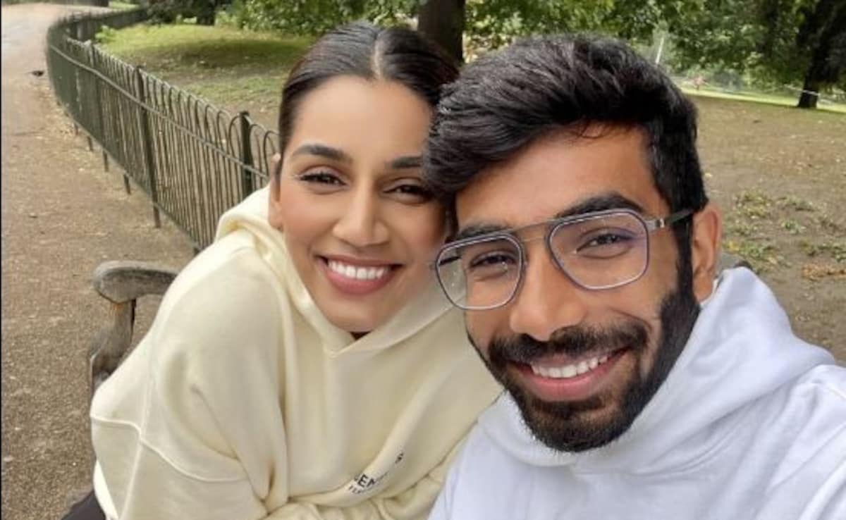 "Tu Hai Toh Dil...": On Wedding Anniversary, Jasprit Bumrah And Wife Sanjana Ganesan's Wholesome Post Floors Internet