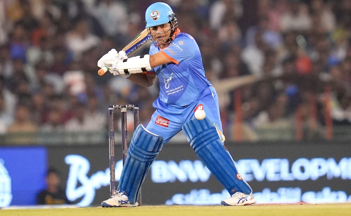 Vintage Sachin Tendulkar Wows Fans As India Masters Clinch Inaugural International Masters League Title