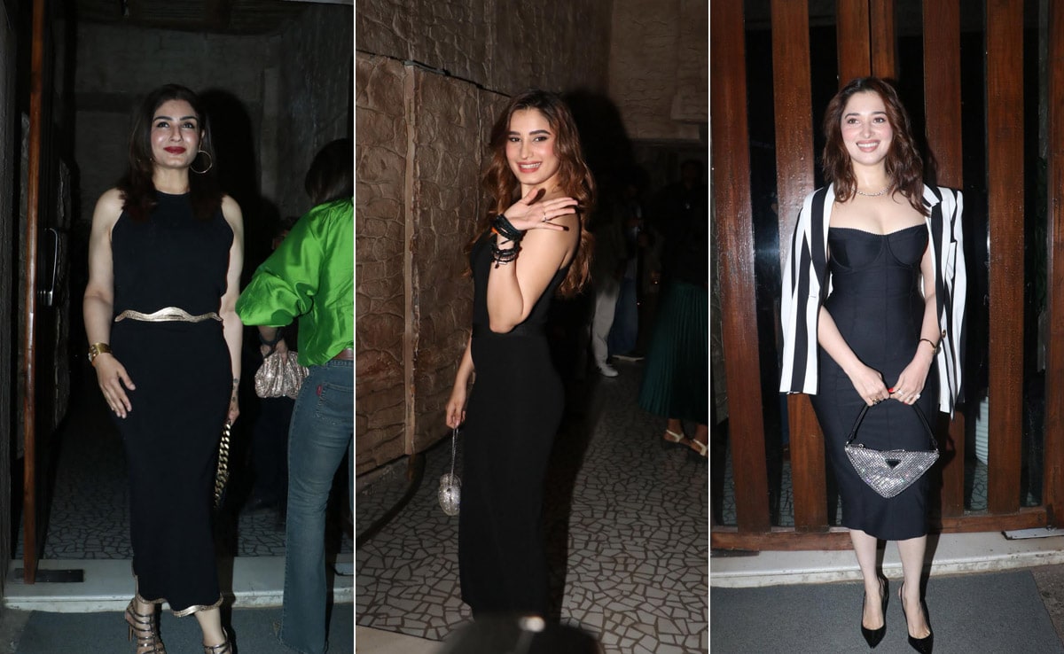 Tamannaah, Manish Malhotra And Others