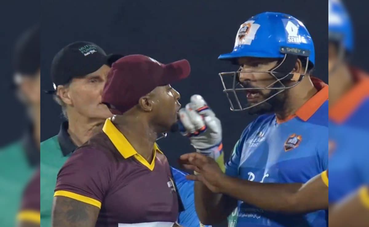 Yuvraj Singh Involved In Heated Altercation With West Indies Masters Star, Umpires Intervene. Video