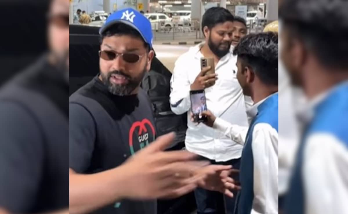 Rohit Sharma Loses Cool At Paparazzi Trying To Click Daughter Samaira’s Picture – Video