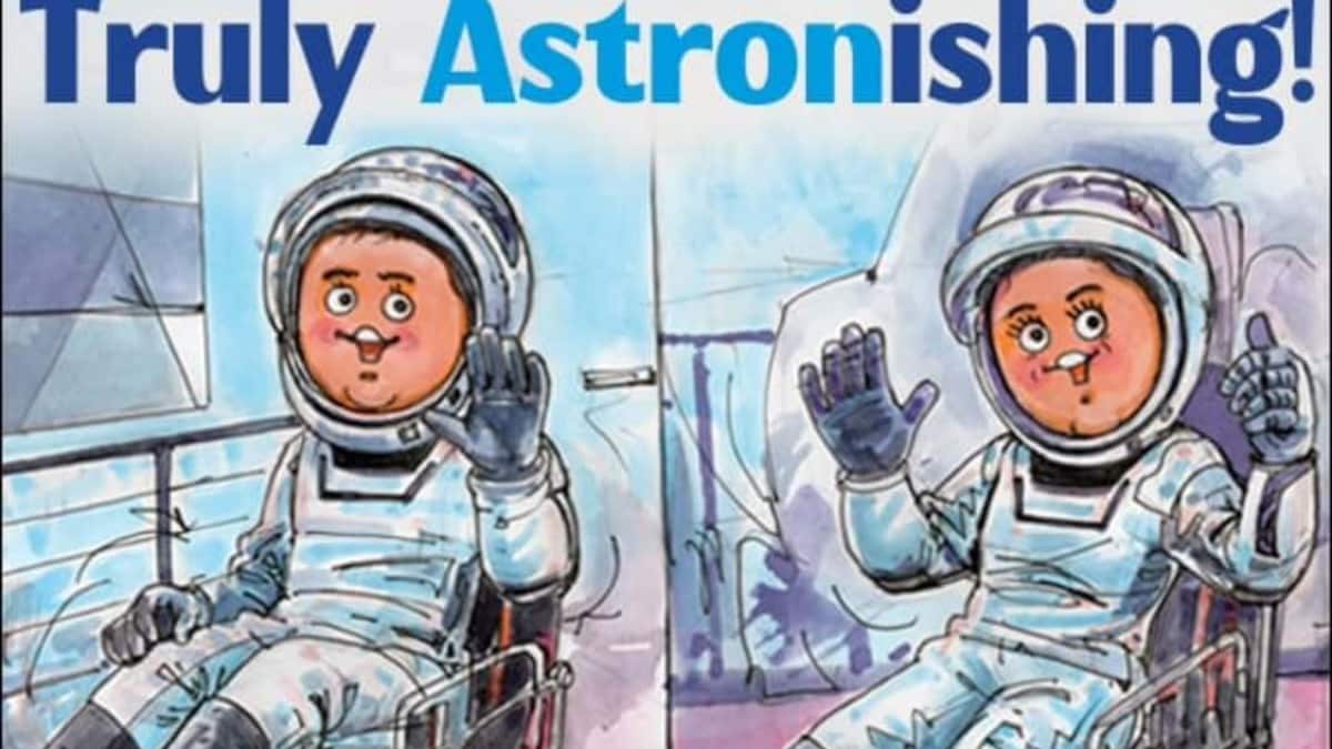 “This ISS Wonderful” – Amul Celebrates Sunita Williams Return From Space