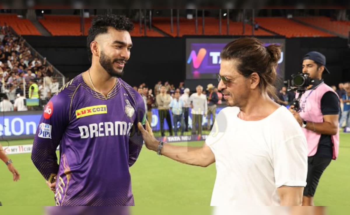 Kolkata Knight Riders' Venkatesh Iyer Opens Up On Bond With Shah Rukh Khan, Calls Him "Elder Brother"
