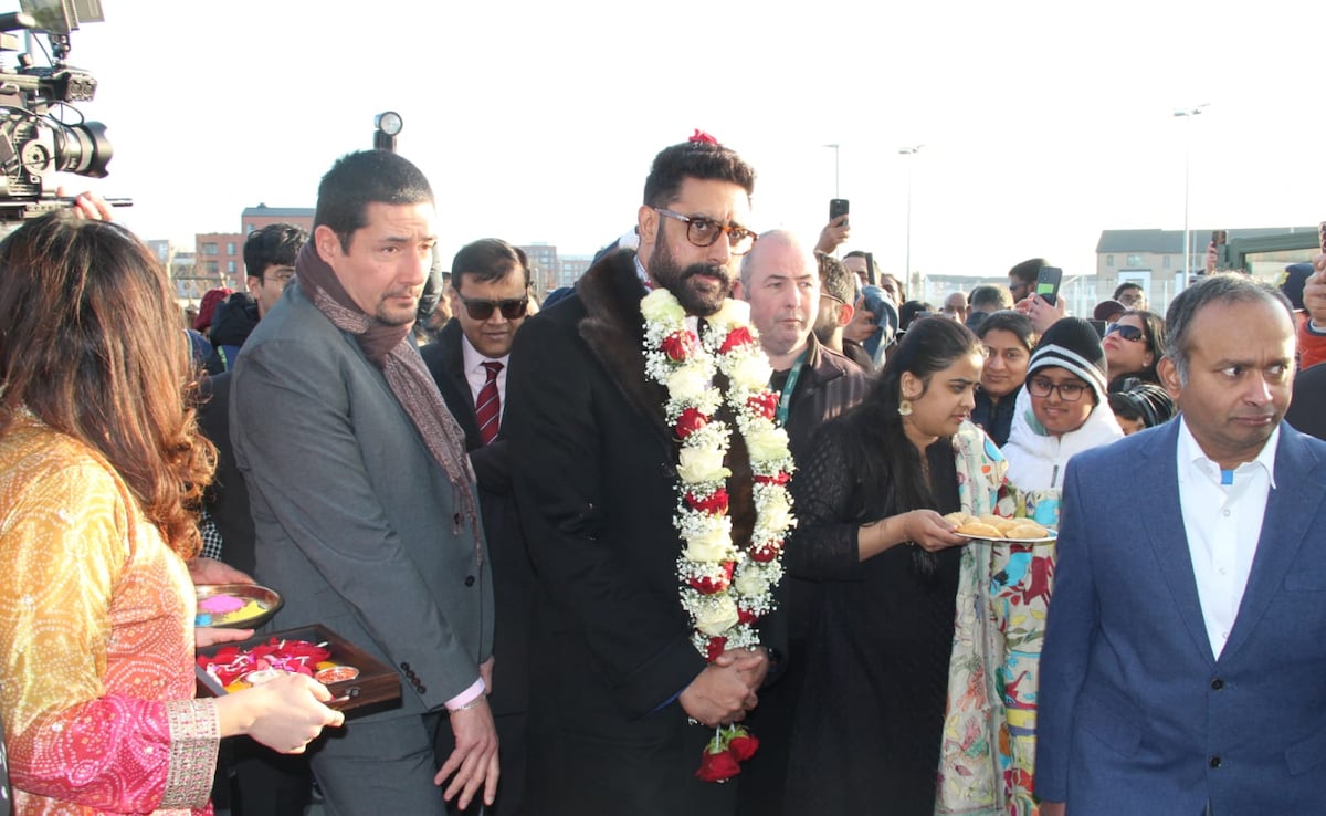 Abhishek Bachchan Receives Warm Welcome In Dublin, Gets Huge Support To Promote ETPL, Visits Indian Embassy In Ireland