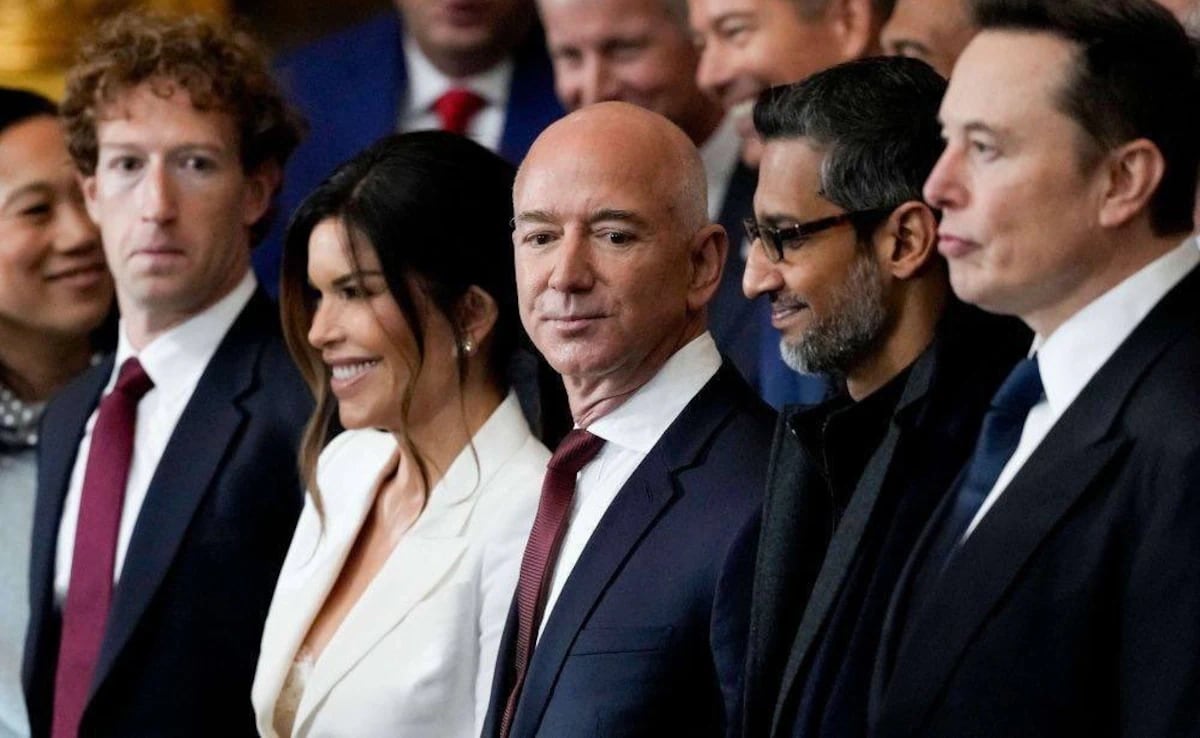 Billionaires At Trump's Swearing-In Have Since Lost Over $200 Billion