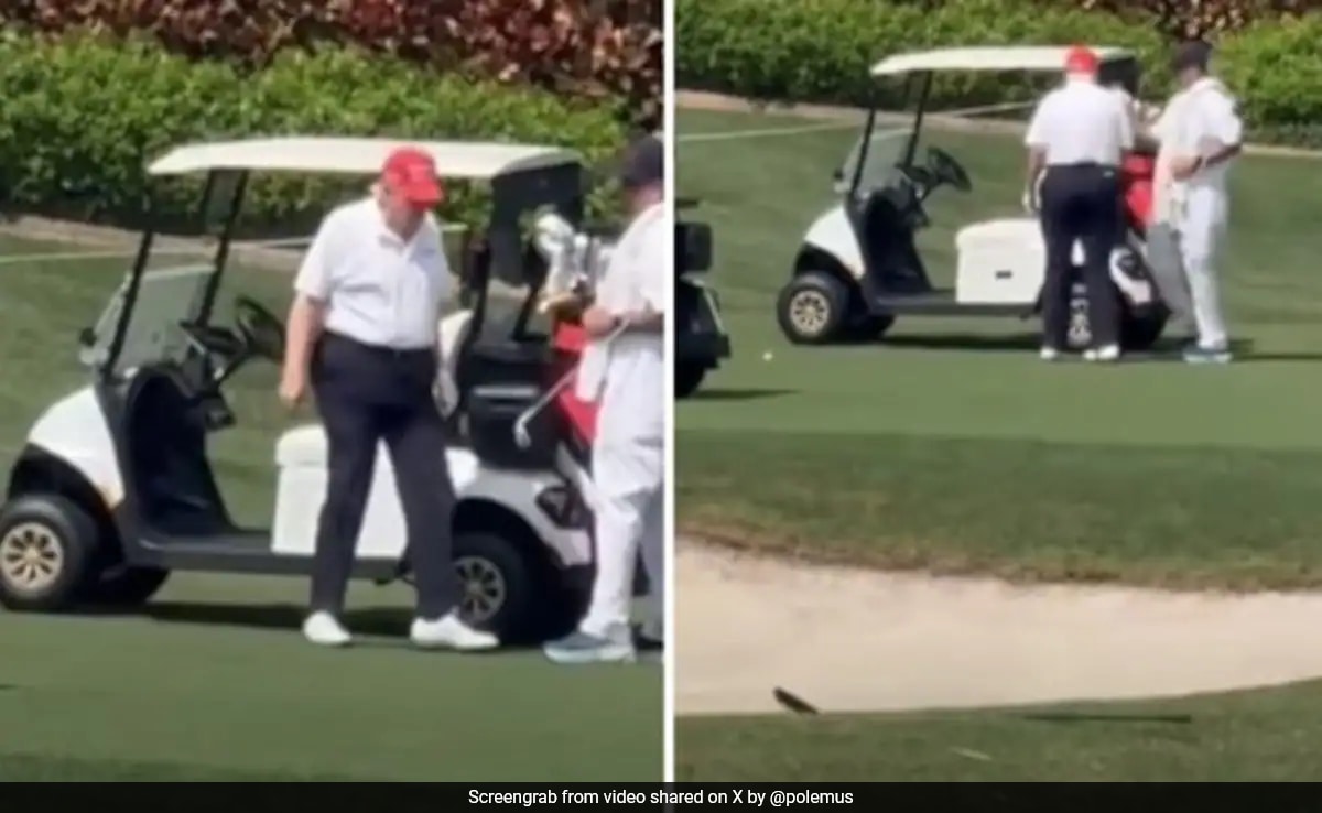 Donald Trump Seen "Dragging Leg" Amid Health Concerns Over "Bruised Hand"