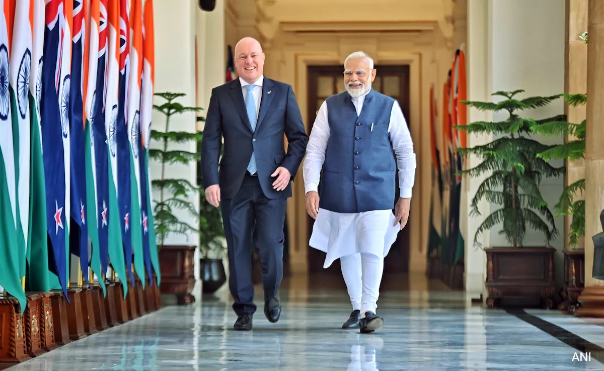 India, New Zealand Ink Defence Pact, Hold Talks On Free Trade Agreement