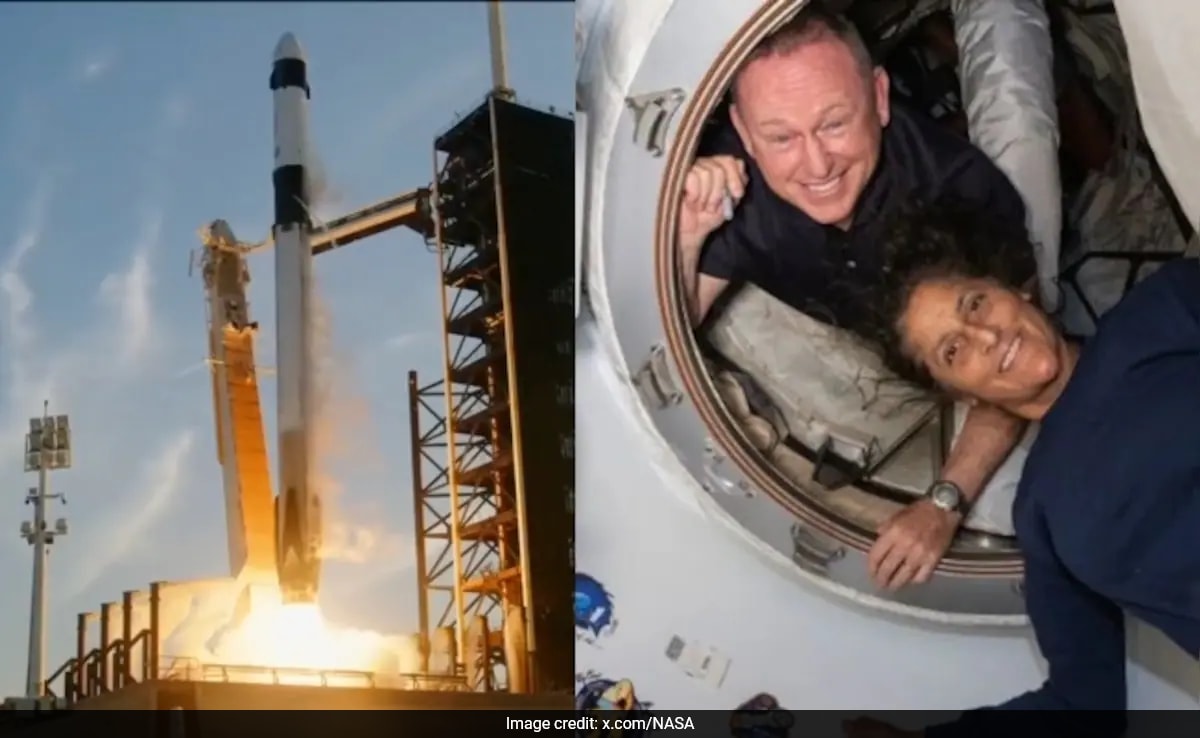 NASA, SpaceX Launch Mission To Bring Back Stranded Astronaut Sunita Williams