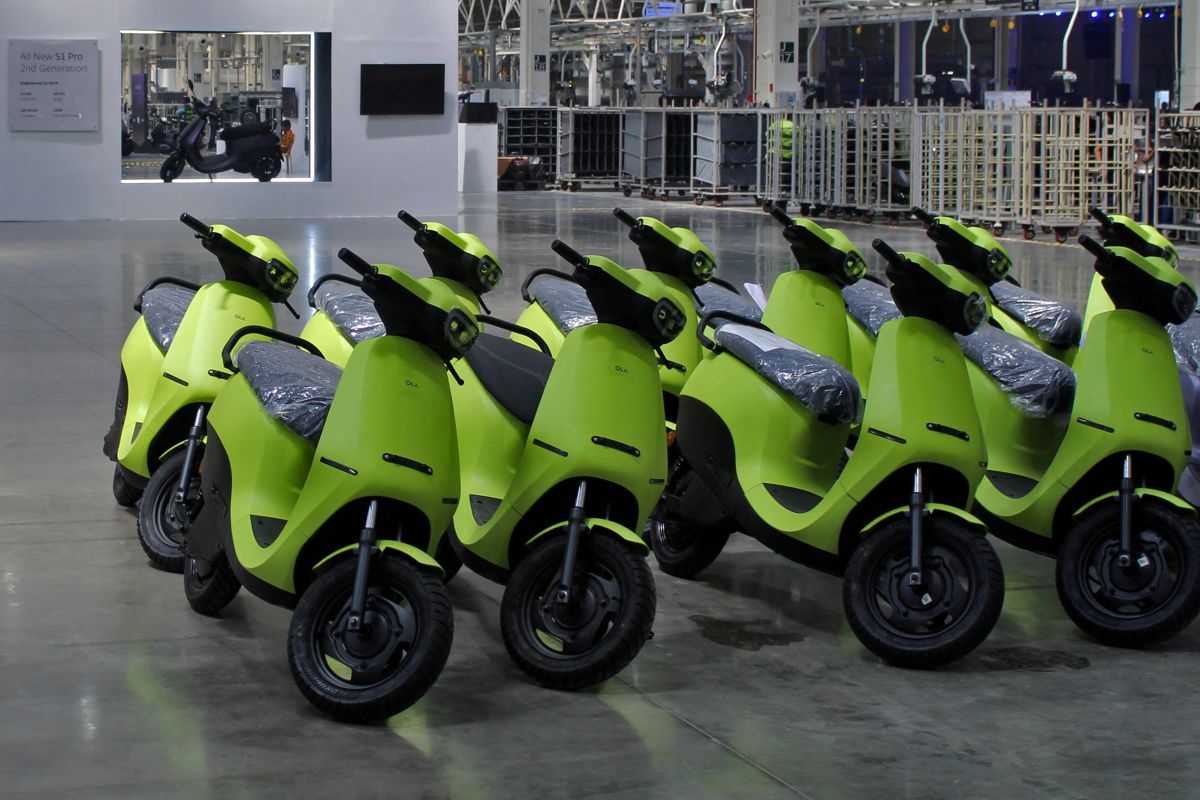 Ola Electric Said to Cut Over a Thousand Jobs to Stem Losses