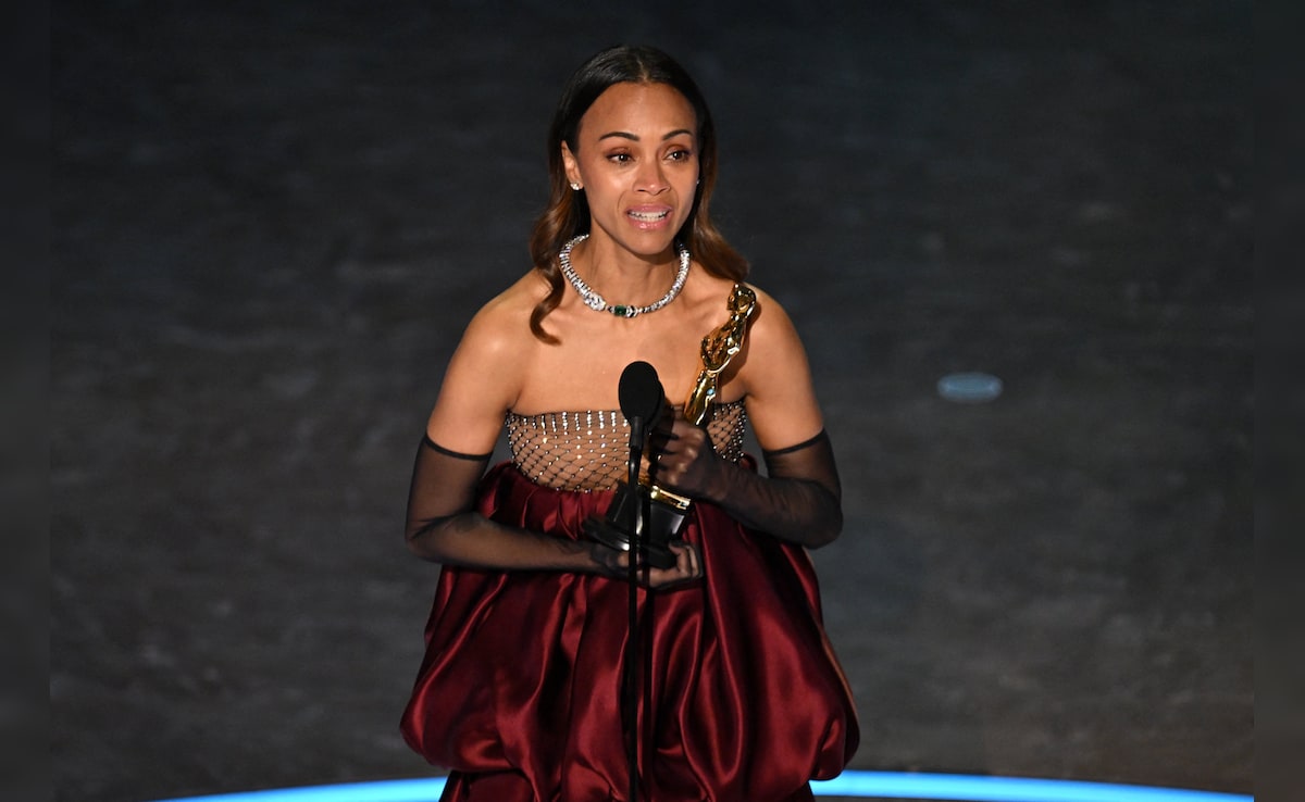 Oscars 2025: Zoe Saldana On Winning Best Supporting Actress