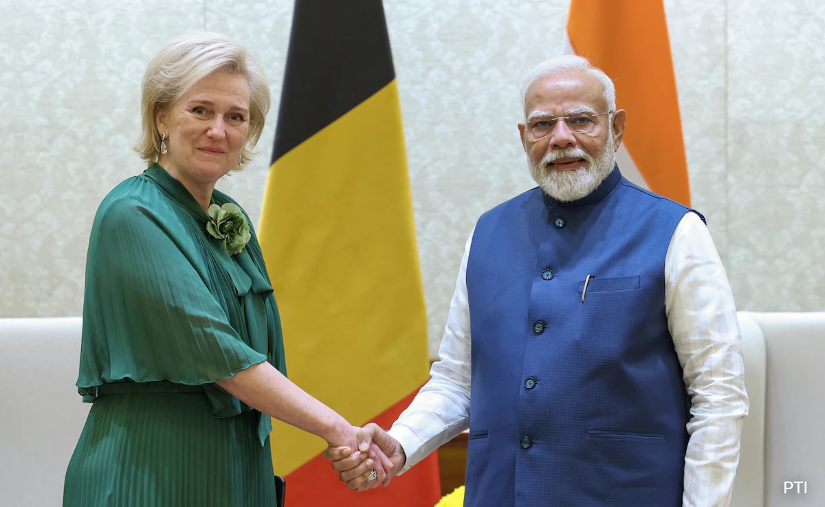 PM Modi Meets Belgium's Princess Astrid