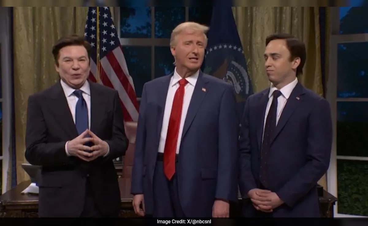 SNL Pokes Fun At Trump After Musk And Rubio Clash In Cabinet Meeting
