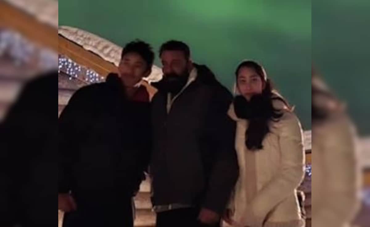 Sanjay Dutt’s Holiday Famjam With Wife Maanyata And Children In Finland. See Pics