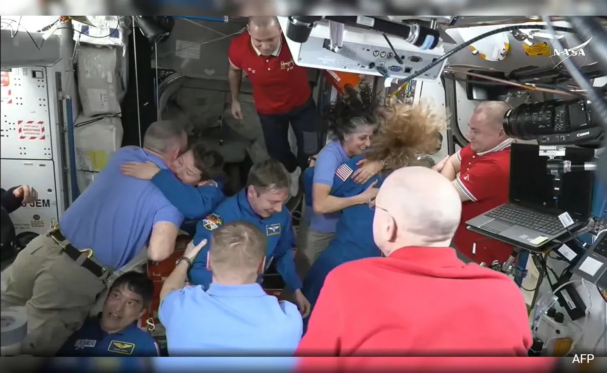 SpaceX Crew Dragon Docks With Space Station To Reach Sunita Williams