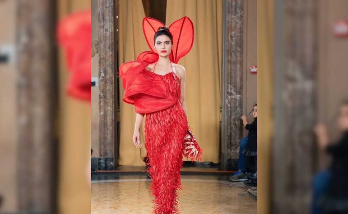 Taarak Mehta Ka Ooltah Chashmah Actress Deepti Sadhwani Walks The Ramp At Milan Fashion Week