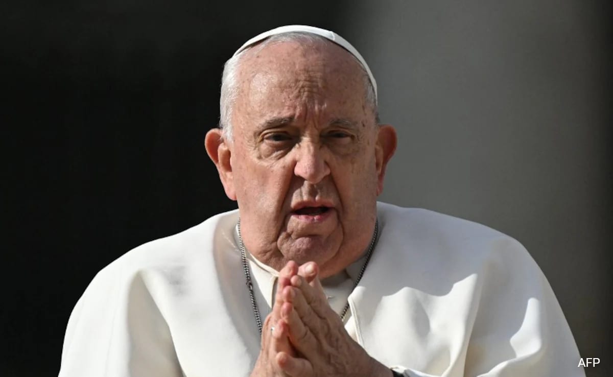 "Too Soon" To Discuss Pope's Return Home, Says Vatican: Report