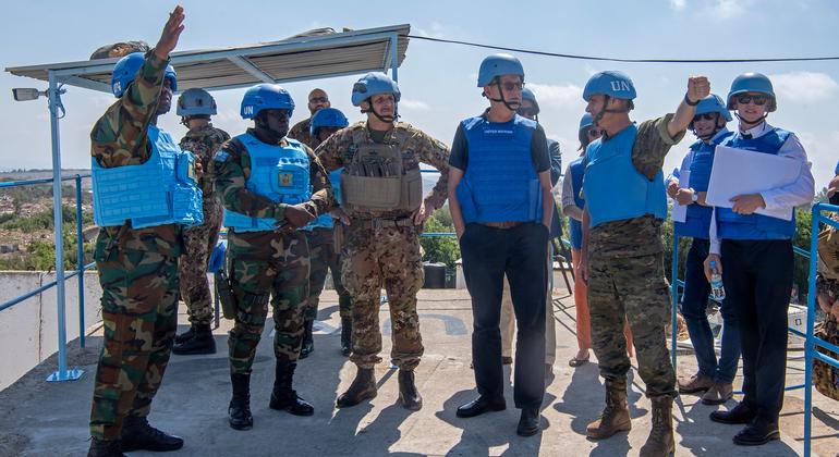Lacroix upholds role of UN Peacekeeping in Lebanon and Syria