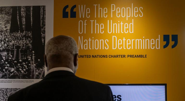 Eighty years on, UN Charter marked by reflection, resolve – and a run
