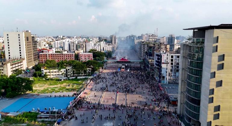 In hard-hitting human rights address, Guterres calls for urgent action on Gaza, authoritarianism and climate justice
