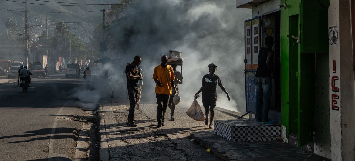The downtown area of Port-au-Prince remains extremely dangerous due to gang activity.