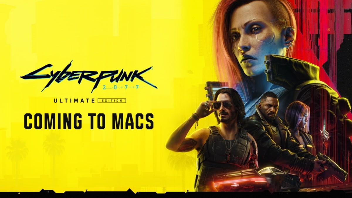 Cyberpunk 2077: Ultimate Edition Coming to Apple Silicon-Powered Mac on July 17