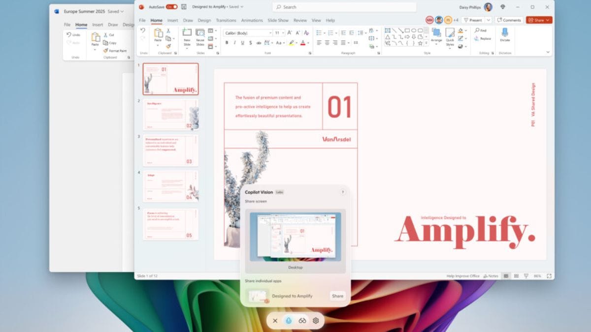 Microsoft Upgrades Copilot Vision With Desktop Share Feature, Adds Support for Voice Mode